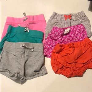 Carters short lot(6pairs)